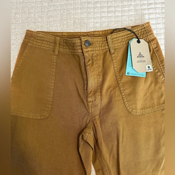 NWT PrAna Sancho Slim Antique Bronze Pants Women’s size 10 - Picture 5 of 9